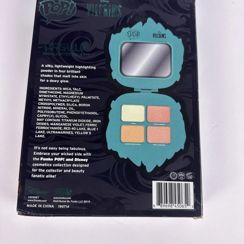 POP! Disney Villains Ursula Highlighter + Evil Queen Lip Gloss Bundle